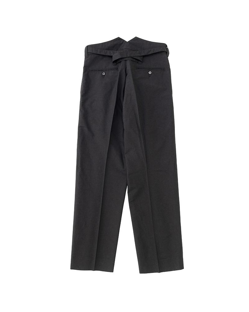 visvim DALTON SLACKS (W/L) BLACK 3 ss23 - パンツ